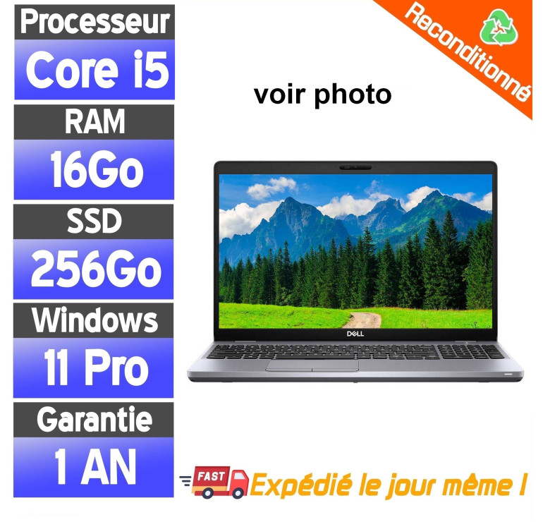 Pc Portable Dell Latitude 3550 i7 13Gén 32Go Au Meilleur Prix En Tunisie